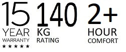 Chair Icon 15 Year 140KG 2+ 