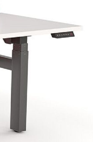 Agile 2 electric double desk pod| Run out Special | Silver frames only