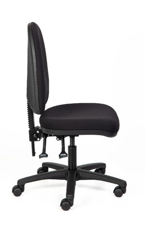 Alpha 3 lever office Chair-Level 6 AFRDI cert-Mid or High back- colour options