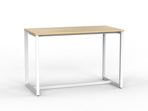Anvil bar leaner table-breakout- cafe table- 1 meter high standing bench