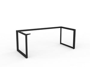 Anvil Office Desk with black stable steel frame plus four top colours