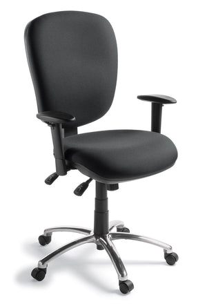Arena High back Ergonomic office chair-wide seat-colour options| NZ Built
