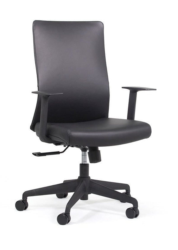 Blade leather high back recliner meeting-office chair| Black Leather| excellent value