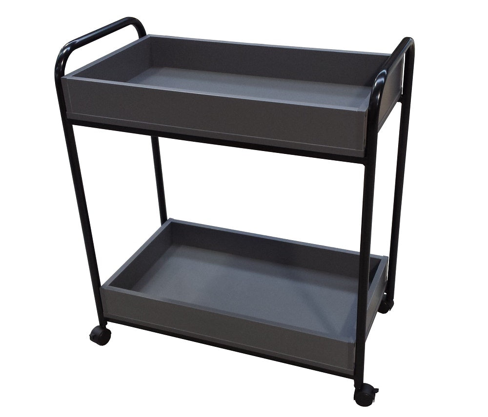 Book Trolley - steel trolley- mobile class room book storage