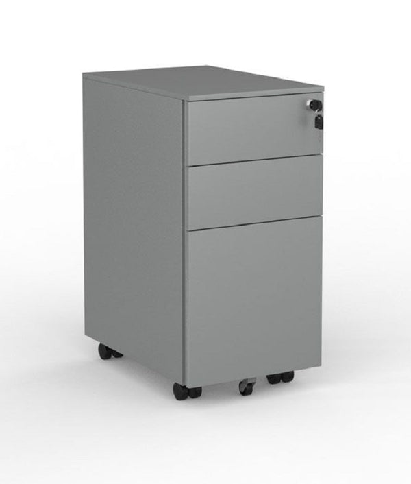 Boost steel mobile drawers-slim 300mm - standard 390mm wide-3 colours