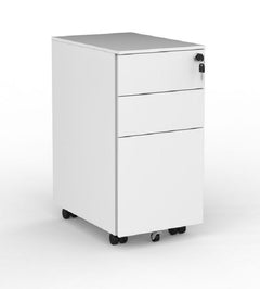 Boost steel mobile drawers-slim 300mm - standard 390mm wide-3 colours