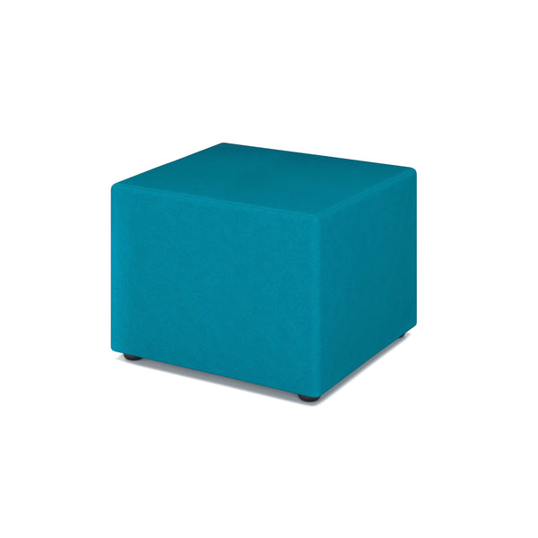 Ottomans soft upholstery Ottomans-Round or Box shapes for office, break out, Educational| NZ made