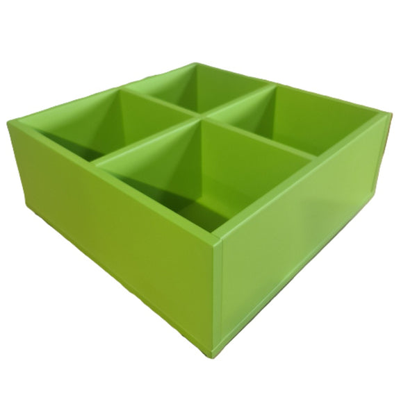 Browser Bin 4-mobile book storage unit-NZ made Melteca construction