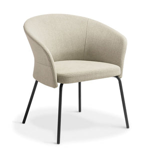 Clove Office Tub Chair-Reception-visitor Tub chair-two bases-three colour options