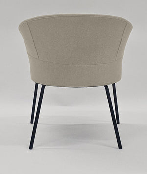 Clove Office Tub Chair-Reception-visitor Tub chair-two bases-three colour options