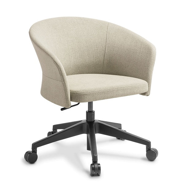 Clove Office Tub Chair-Reception-visitor Tub chair-two bases-three colour options