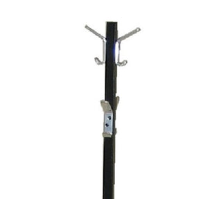 Coat Stand 4 x Alloy Hooks-close up