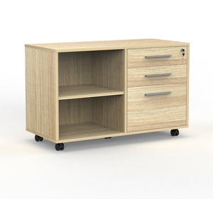 Cubit Caddy mobile drawers with shelf- under desk storage- colour options