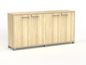 Cubit Credenza- locking four door storage cupboard-1800 wide- 900 high-four standard colours