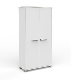 Cubit Cupboard two door locking storage cupboard-1800 High x 900 wide-4 standard colours