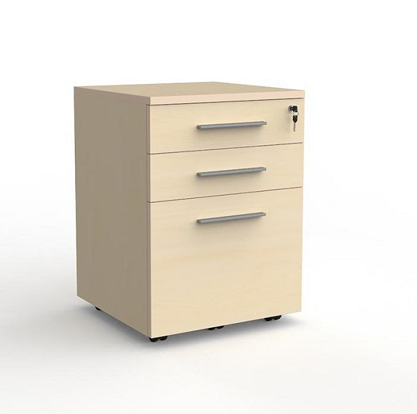 Cubit Mobile Under Desk Drawers-unit 460mm wide- 4 colour options