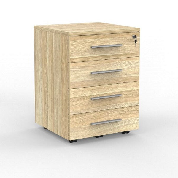 Cubit Mobile Under Desk Drawers-unit 460mm wide- 4 colour options