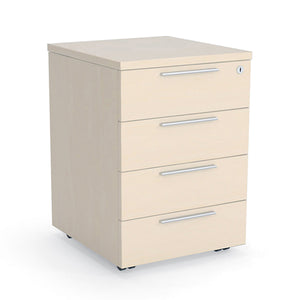 Cubit Mobile Under Desk Drawers-unit 460mm wide- 4 colour options