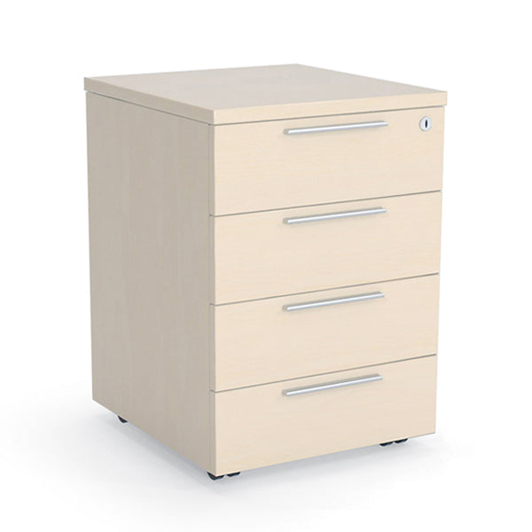 Cubit Mobile Under Desk Drawers-unit 460mm wide- 4 colour options