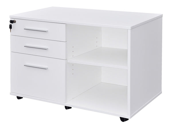 Cubit Caddy mobile drawers with shelf- under desk storage- colour options