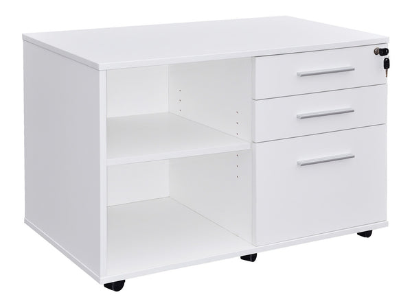 Cubit Caddy mobile drawers with shelf- under desk storage- colour options
