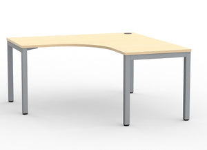 Cubit corner workstation desk -1500 x 1500 mm - small office corner desk