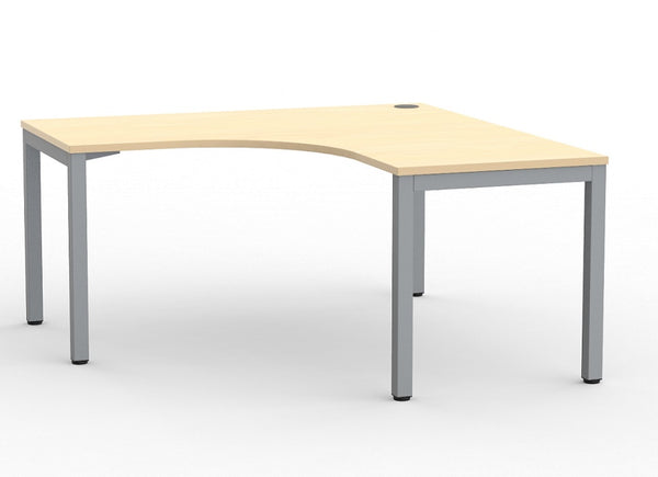 Cubit corner workstation desk -1500 x 1500 mm - small office corner desk
