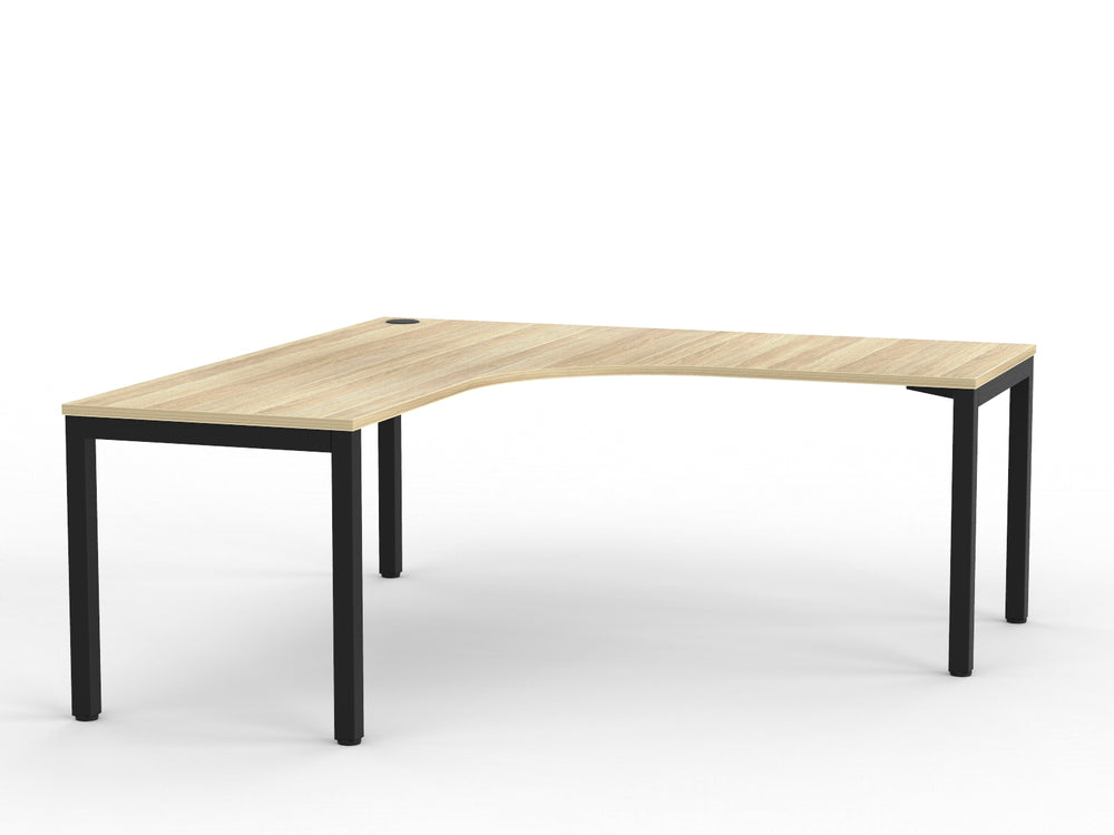 Cubit corner workstation 1800 x 1800- square steel frame workstation - multiple colour options