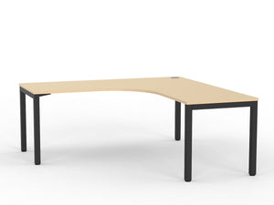 Cubit corner workstation 1800 x 1800- square steel frame workstation - multiple colour options