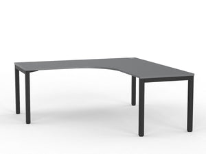 Cubit corner workstation 1800 x 1800- square steel frame workstation - multiple colour options