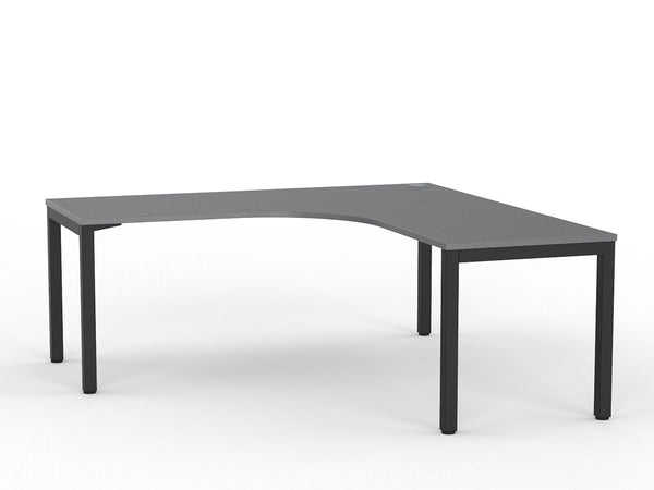 Cubit corner workstation 1800 x 1800- square steel frame workstation - multiple colour options