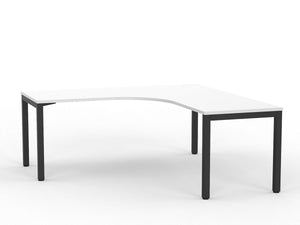 Cubit corner workstation 1800 x 1800- square steel frame workstation - multiple colour options
