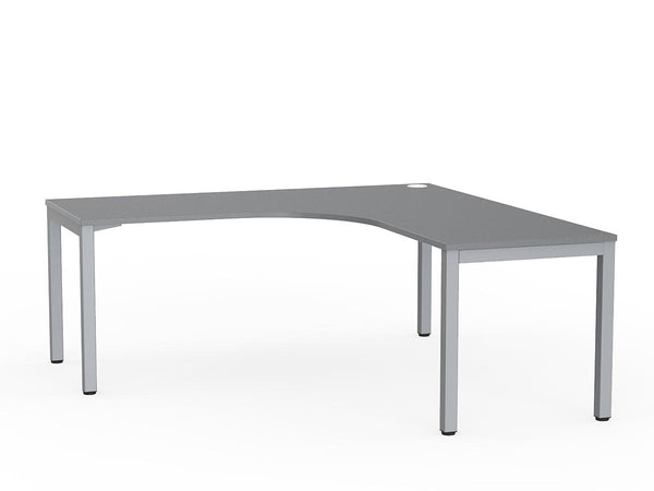 Cubit corner workstation 1800 x 1800- square steel frame workstation - multiple colour options