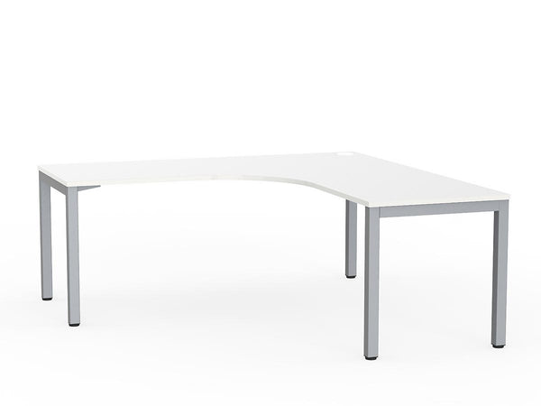 Cubit corner workstation 1800 x 1800- square steel frame workstation - multiple colour options