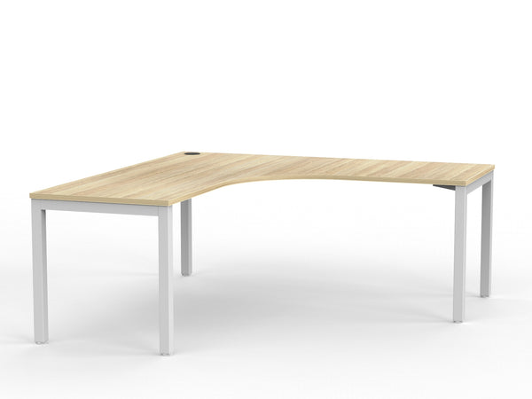 Cubit corner workstation 1800 x 1800- square steel frame workstation - multiple colour options