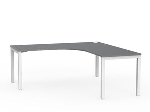 Cubit corner workstation 1800 x 1800- square steel frame workstation - multiple colour options