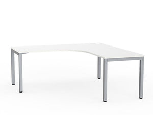 Cubit corner workstation 1800 x 1800- square steel frame workstation - multiple colour options