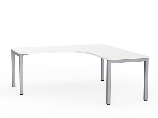 Cubit corner workstation 1800 x 1800- square steel frame workstation - multiple colour options