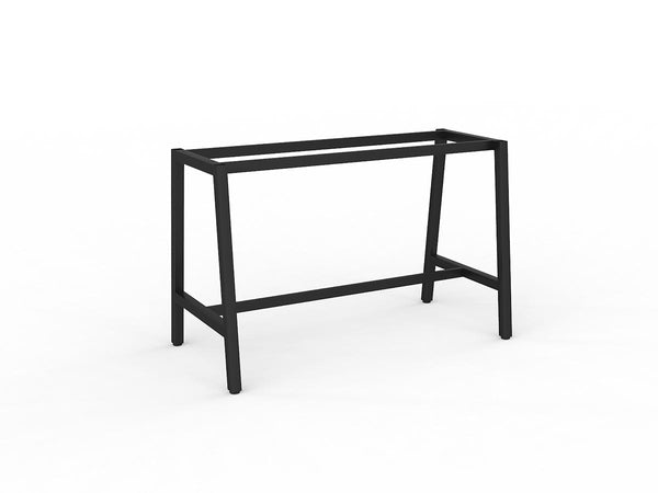 Cubit Bar leaner table -square steel frame-1 meter high standing bench-