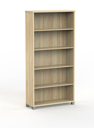 Cubit Bookcase 1200 High- 3 levels of shelving - 4 standard colours