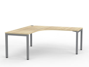 Cubit corner workstation 1800 x 1800- square steel frame workstation - multiple colour options