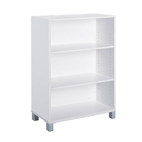 Cubit Bookcase 1200 High- 3 levels of shelving - 4 standard colours