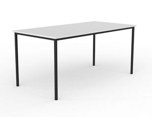 Cubit canteen table| sturdy steel frame cafeteria table |White tops only