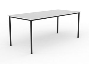 Cubit canteen table| sturdy steel frame cafeteria table |White tops only