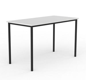 Cubit canteen table| sturdy steel frame cafeteria table |White tops only