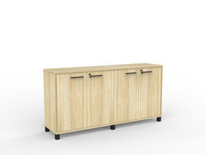 Cubit Credenza- locking four door storage cupboard-1800 wide- 900 high-four standard colours