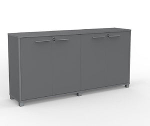 Cubit Credenza- locking four door storage cupboard-1800 wide- 900 high-four standard colours
