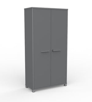 Cubit Cupboard two door locking storage cupboard-1800 High x 900 wide-4 standard colours