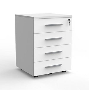 Cubit Mobile Under Desk Drawers-unit 460mm wide- 4 colour options
