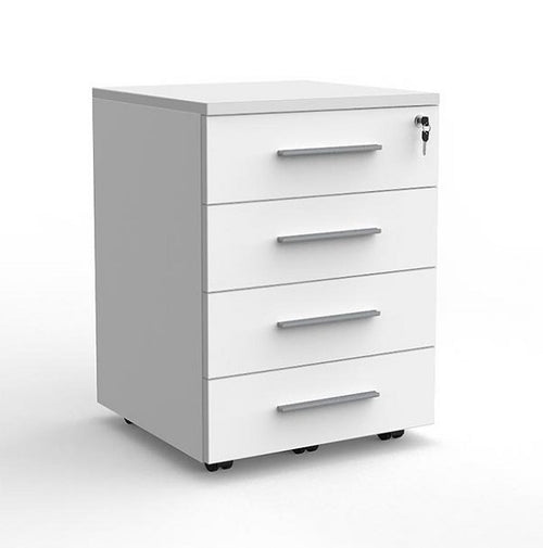 Cubit Mobile Under Desk Drawers-unit 460mm wide- 4 colour options